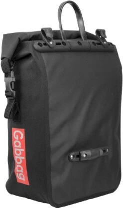 Gabbag Waterdichte Enkele Fietstas - 25 Liter - Zwart 11 Gabbag Waterdichte Enkele Fietstas - 25 Liter - Zwart -Bo-Camp Winkel 0bbk510 100 04 resultaat
