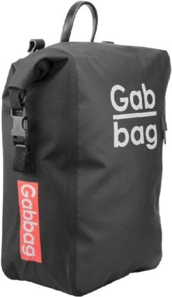 Gabbag Waterdichte Enkele Fietstas - 25 Liter - Zwart 13 Gabbag Waterdichte Enkele Fietstas - 25 Liter - Zwart -Bo-Camp Winkel 0bbk510 100 08 resultaat