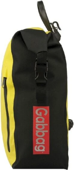 Gabbag Waterdichte Enkele Fietstas - 25 Liter - Geel -Bo-Camp Winkel 0bbk510 200 03 resultaat