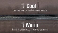 Outwell Contour Supreme Slaapzak - Grijs -Bo-Camp Winkel 1069 1900 5709388112675 contour supreme coffee feature photo9