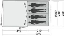Easy Camp Galaxy 400 Steel Blue Tunneltent - 4 Personen 11 Easy Camp Galaxy 400 Steel Blue Tunneltent - 4 Personen -Bo-Camp Winkel 1179 1900 e5f08167 cd39 48bb 9924 b67496b9e714 1280x960