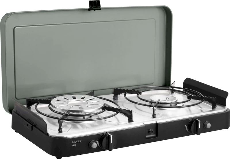 CADAC 2-Cook 3 Pro Deluxe - 2-pits Kooktoestel 4 CADAC 2-Cook 3 Pro Deluxe - 2-pits Kooktoestel - Afbeelding 2