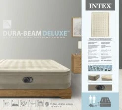 Intex Ultra Plush Luchtbed - Queensize - Ingebouwde Elektrische Pomp -Bo-Camp Winkel 1714 1900 64428nd pkg 2023 300