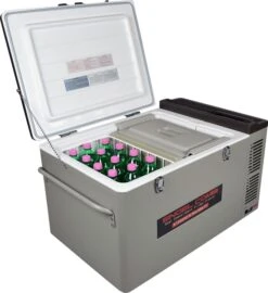 Engel MD60F-C Dual-zone Compressor Koelbox - 57 Liter -Bo-Camp Winkel 1900 1732 md60fc deckel offen