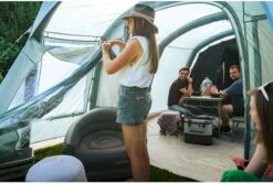 Vango Lismore Air 600XL Opblaasbare Tunneltent - 5 Persoons - Groen -Bo-Camp Winkel 1900 1783 lismore air 600xl package 8