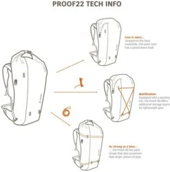 Vaude Proof Fietsrugzak - 22 Liter - Groen -Bo-Camp Winkel 1900 1900 vdp 6