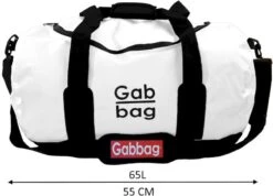 Gabbag Travel M 65L Waterdichte Tas - Wit -Bo-Camp Winkel 4 0jgr410 000 resultaat