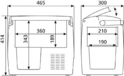Dometic CoolFreeze CDF 18 Autokoelbox - 18L 13 Dometic CoolFreeze CDF 18 Autokoelbox - 18L -Bo-Camp Winkel 737 1200 900 900 dometic coolfreeze cdf 18 7