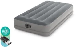 Intex Prestige Mid-Rise Luchtbed - Eenpersoons - Ingebouwde Elektrische Pomp -Bo-Camp Winkel 745 1200 intex twin prestige mid rise luchtbed 1 persoons 2