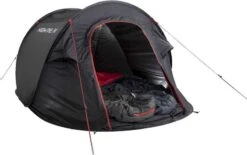 High Peak Vision 2 Pop-up Tent - 2 Persoons - Zwart -Bo-Camp Winkel 755 1200 4001690102803.pt05
