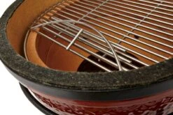 Kamado Joe Junior Barbecue -Bo-Camp Winkel 800 1200 kamadojoejr grillgrateheatdeflectorstand3 cmyk