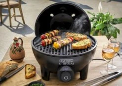 CADAC E-Braai Elektrische Barbecue - Zwart -Bo-Camp Winkel 842 1200 e braai food 2