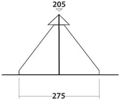 Easy Camp Bolide 400 Tipitent - 4 Personen -Bo-Camp Winkel 900 1090 plattegrond bolide 3