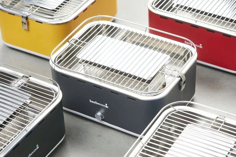 Barbecook Carlo Houtskool Tafelbarbecue - Grijs 5 Barbecook Carlo Houtskool Tafelbarbecue - Grijs - Afbeelding 3