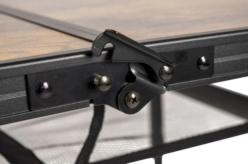 Bo-Camp Industrial Decatur 90 X 60 Campingtafel - Zwart/houtlook 12 Bo-Camp Industrial Decatur 90 X 60 Campingtafel - Zwart/houtlook - Afbeelding 10