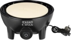 CADAC E-Braai Elektrische Barbecue - Zwart -Bo-Camp Winkel 900 1500 5840 20 04 e braai 40 pizza stone