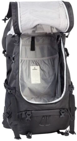 Nomad Topaz Backpack - 50 Liter - Zwart -Bo-Camp Winkel 900 491 bbtop5f6d b50 116 13