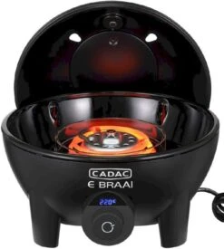 CADAC E-Braai Elektrische Barbecue - Zwart -Bo-Camp Winkel 900 764 5840 20 04 e braai 40 16