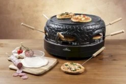 Bestron Pizza Gourmetset - 6 Personen -Bo-Camp Winkel bestron pizzaoven 6 personen 10