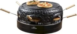 Bestron Pizza Gourmetset - 6 Personen -Bo-Camp Winkel bestron pizzaoven 6 personen 12