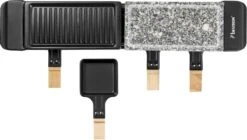 Bestron Raclette/Steengrill - 4 Personen 17 Bestron Raclette/Steengrill - 4 Personen -Bo-Camp Winkel bestron raclettesteengrill 4 personen 12