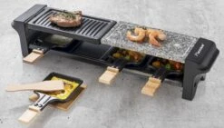 Bestron Raclette/Steengrill - 4 Personen 22 Bestron Raclette/Steengrill - 4 Personen -Bo-Camp Winkel bestron raclettesteengrill 4 personen 13