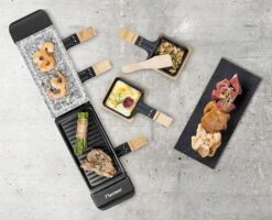 Bestron Raclette/Steengrill - 4 Personen 24 Bestron Raclette/Steengrill - 4 Personen -Bo-Camp Winkel bestron raclettesteengrill 4 personen 4