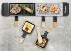 Bestron Raclette/Steengrill - 4 Personen 20 Bestron Raclette/Steengrill - 4 Personen -Bo-Camp Winkel bestron raclettesteengrill 4 personen 6