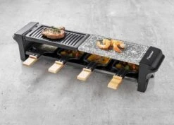 Bestron Raclette/Steengrill - 4 Personen 21 Bestron Raclette/Steengrill - 4 Personen -Bo-Camp Winkel bestron raclettesteengrill 4 personen 7