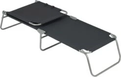 Bo-Camp Vouwbed - Grijs -Bo-Camp Winkel bo camp vouwbed grijs