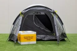 Kampa Brighton Grey 3 Tunneltent - 3 Persoons 12 Kampa Brighton Grey 3 Tunneltent - 3 Persoons -Bo-Camp Winkel brightongrey3 3