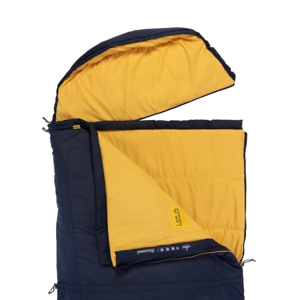 Nomad Triple-S Slaapzak - Blauw - Ritspositie Links 5 Nomad Triple-S Slaapzak - Blauw - Ritspositie Links - Afbeelding 3