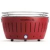LotusGrill XL Hybrid Houtskoolbarbecue - Rood -Bo-Camp Winkel lotusgrill xl rood