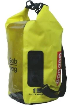 Gabbag Dry 15L Waterdichte Tas - Geel 12 Gabbag Dry 15L Waterdichte Tas - Geel -Bo-Camp Winkel new2 3