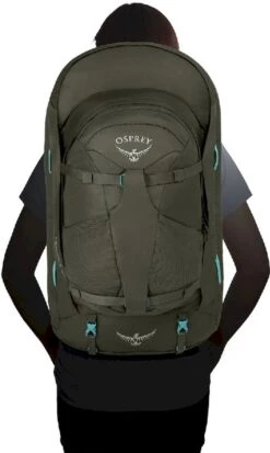 Osprey Fairview Backpack - 70 Liter - Zwart -Bo-Camp Winkel osprey fairview 70 zwart 5