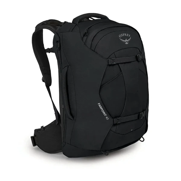 Osprey Farpoint Backpack - 40 Liter- Zwart 3 Osprey Farpoint Backpack - 40 Liter- Zwart