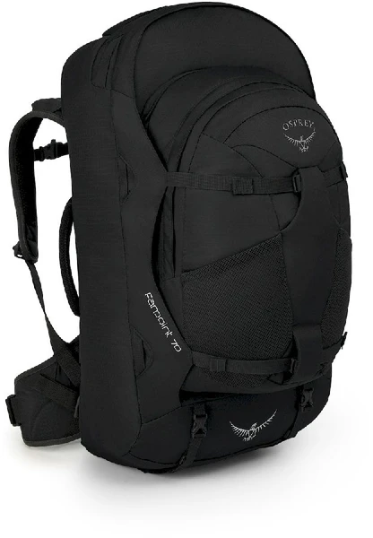 Osprey Farpoint Backpack - 70 Liter - Zwart 3 Osprey Farpoint Backpack - 70 Liter - Zwart