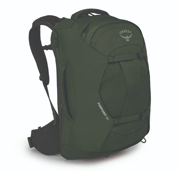 Osprey Farpoint Backpack - 40 Liter - Donkergroen 3 Osprey Farpoint Backpack - 40 Liter - Donkergroen