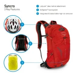 Osprey Syncro Daypack -12 Liter - Zwart 26 Osprey Syncro Daypack -12 Liter - Zwart -Bo-Camp Winkel osprey syncro features 8