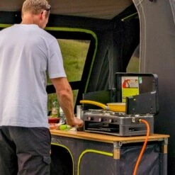 Zempire Eco Fold Twin V2 Opvouwbare Campingkast - Dubbel -Bo-Camp Winkel zempire eco fold twin v2 opvouwbare campingkast dubbel 8