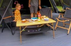 Zempire Kitpac V2 Campingtafel - Groot - 100 X 65 - Bamboe -Bo-Camp Winkel zempire kitpac v2 campingtafel groot 10