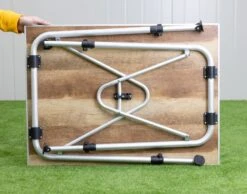 Dometic Zero Light Oak Medium Campingtafel - 80 X 60 Cm -Bo-Camp Winkel zerolightmedium