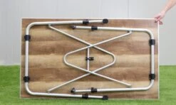 Dometic Zero Light Oak Large Campingtafel - 120 X 70 Cm -Bo-Camp Winkel zerolightoaklarge